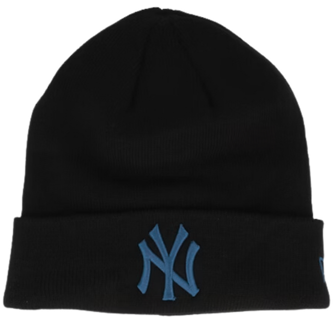 Kids New York Yankees Essential Cuff Beanie Black/Blue