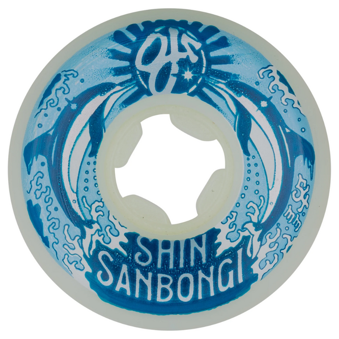 Shin Snbongi Dolphins Mini Combos 54mm 99a Skateboard Wheels