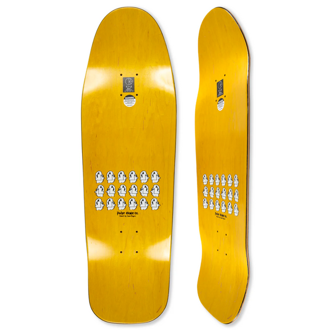 Dane Brady Mia Orange 9.75" Skateboard Deck