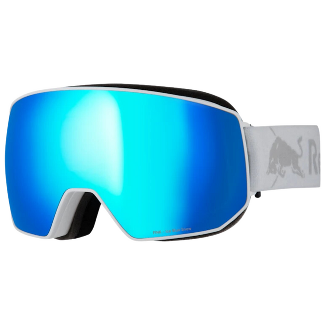 FINK-03BL3 White + Smoke Blue Mirror Lens