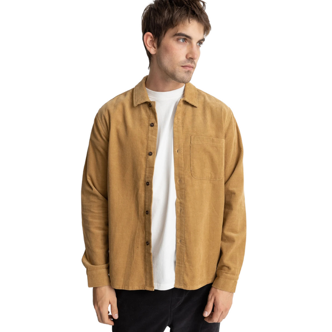 Corduroy Shirt Camel