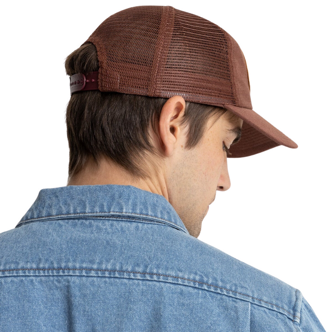 Abgenutzte Patch Trucker Mütze Butterscotch