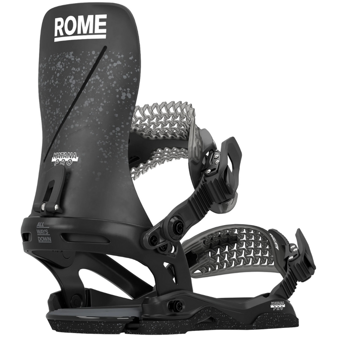 Katana Pro Black 2025 Snowboard Bindings