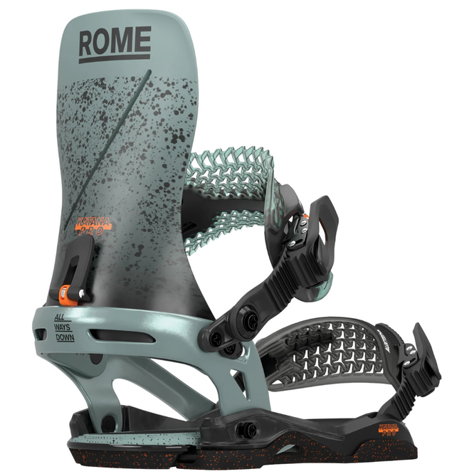 Katana Pro Slate/Grey/Orange 2025 Snowboard Bindings