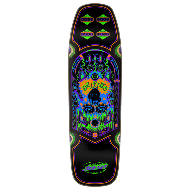 Delfino Pinball 9.14" Skateboard Deck