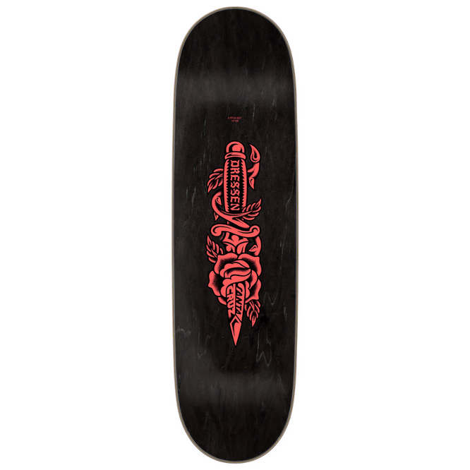 Dressen Rose Dagger Blue 8.7" Skateboard Deck