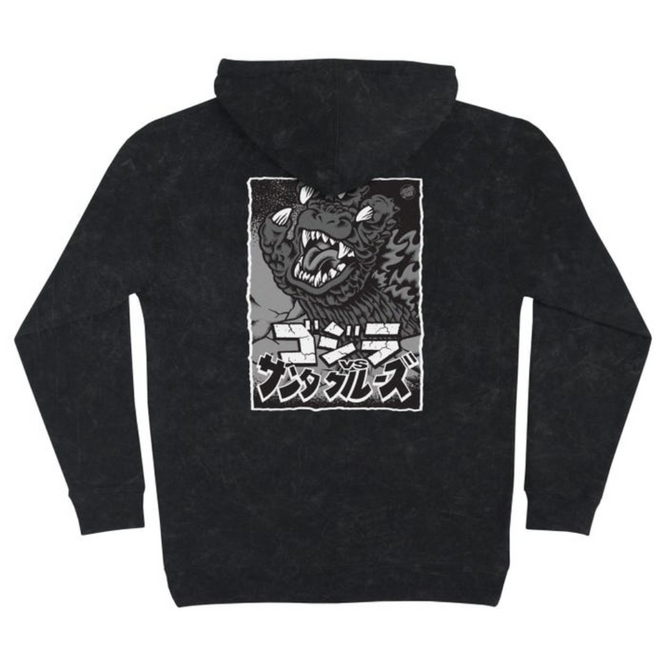 Godzilla Hand Hoodie Black