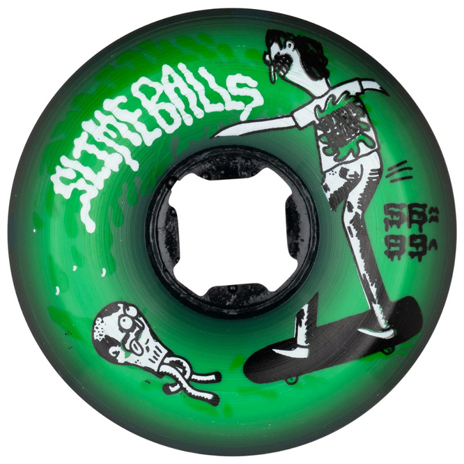 Jay Howell Speed Balls Green 99a 56mm Slime Balls Skateboard Wheels
