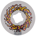 Mirror Vomits Clear Orange 99a 54mm Slime Balls Skateboard Wheels