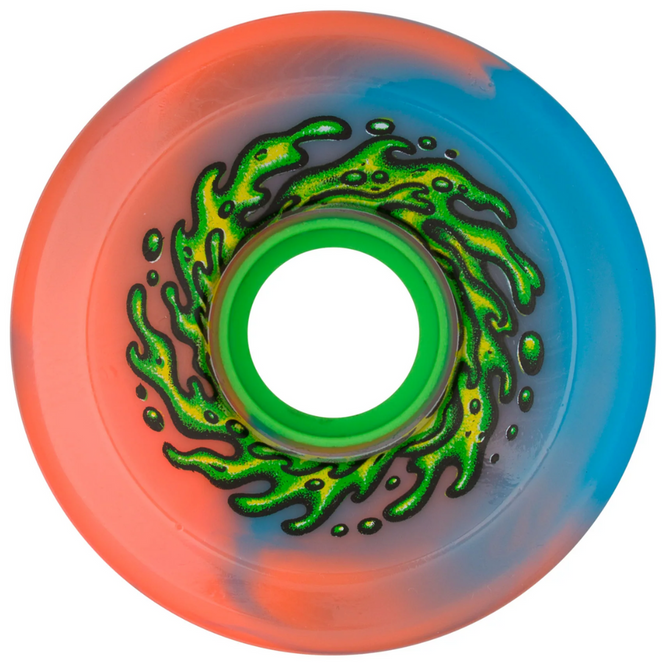 OG Slime Balls Pink/Blue Swirl 66mm 78a Skateboard Wheels