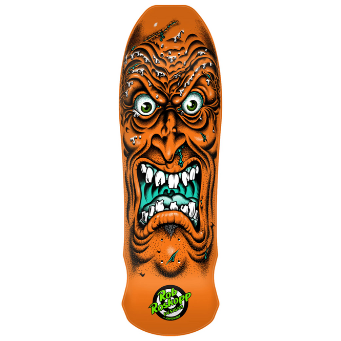 Roskopp Face Reissue Orange 9.5" Skateboard Deck