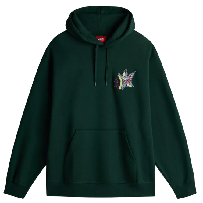 Skate Star Fleece Hoodie Scarab