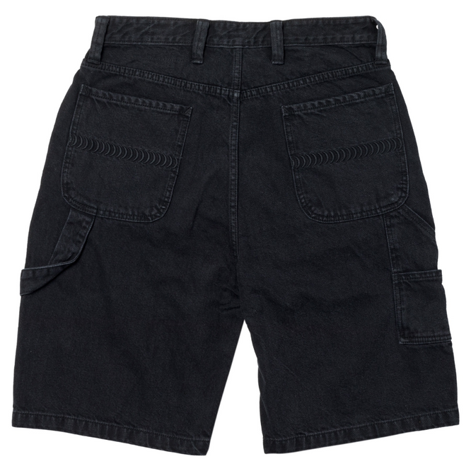 Bighead Fill Denim Schwarz Shorts