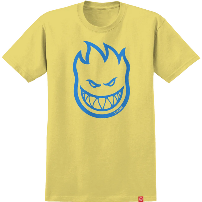 Bighead T-shirt Cornsilk/Blue