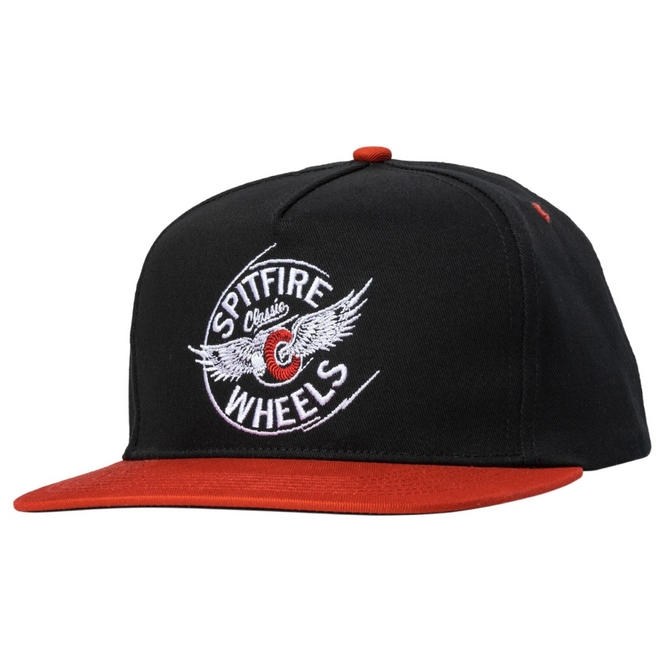 Flying Classic Adjustable Snapback Black Red/Red