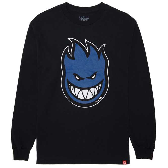 Kids Bighead Fill Longsleeve Black/Navy