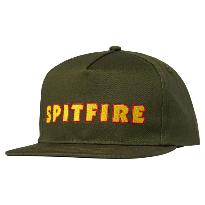 Ltb Script Snapback Olive Cap