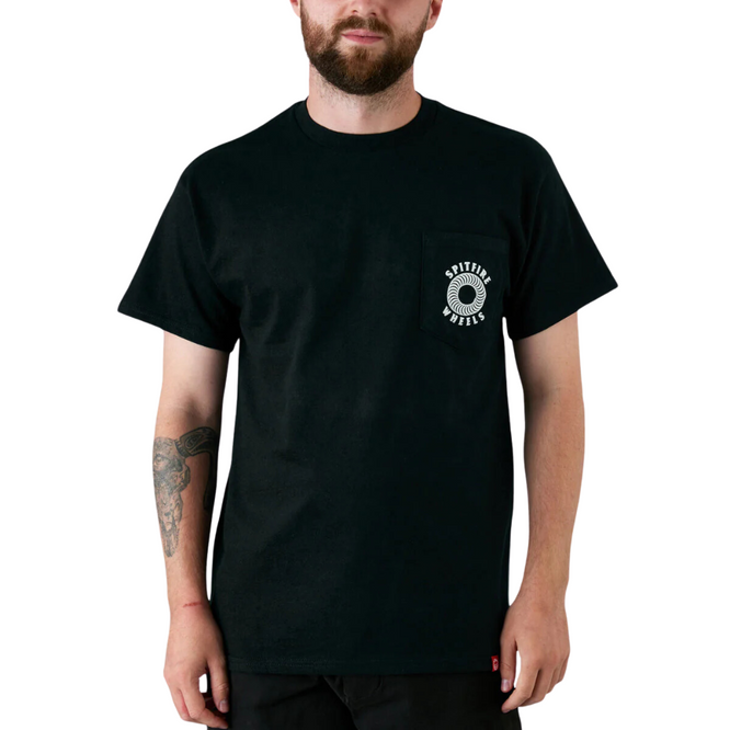 Pocket T-shirt Hollow Classic Black/White