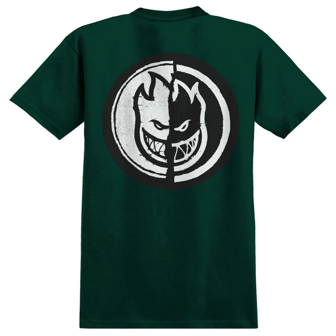 Pocket Yin Yang T-Shirt Forest Green/Black