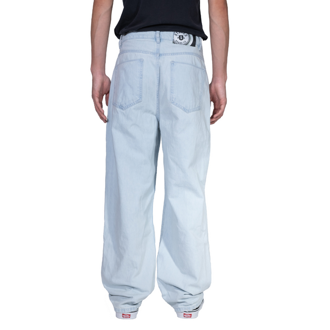 Electric Baggy Denim Pants Light Blue