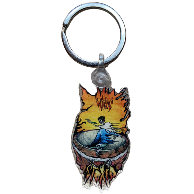 Fire Bowl Keychain