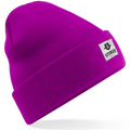 Original Cuffed Shield Beanie Fuchsia