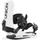 STR White 2025 Snowboard bindings