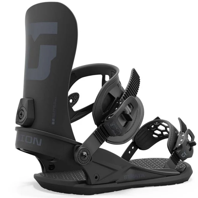 Strata Black 2025 Snowboard Bindings