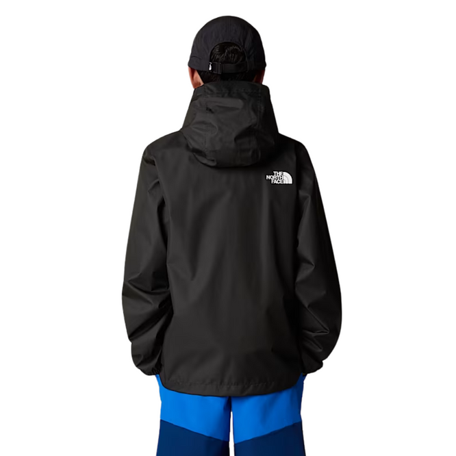 Kids Zipline Rain Jacket Black