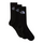 Multi Sport Cush Crew Sock 3P Black Assorted