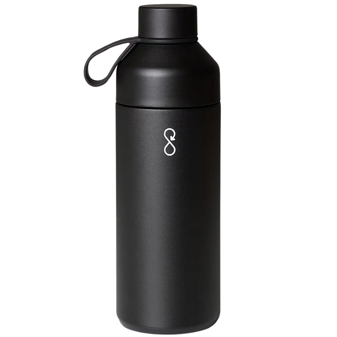 Ocean Bottle 1L Wasserflasche TNF Schwarz