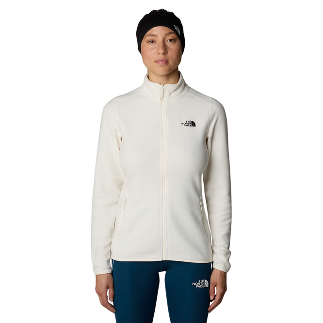 Womens Glacier Full-Zip Fleece Weiß Dune/NPF