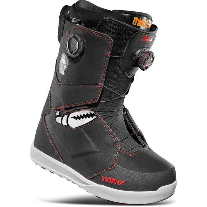 Lashed Crab Grab Black Double Boa 2025 Snowboard Boots