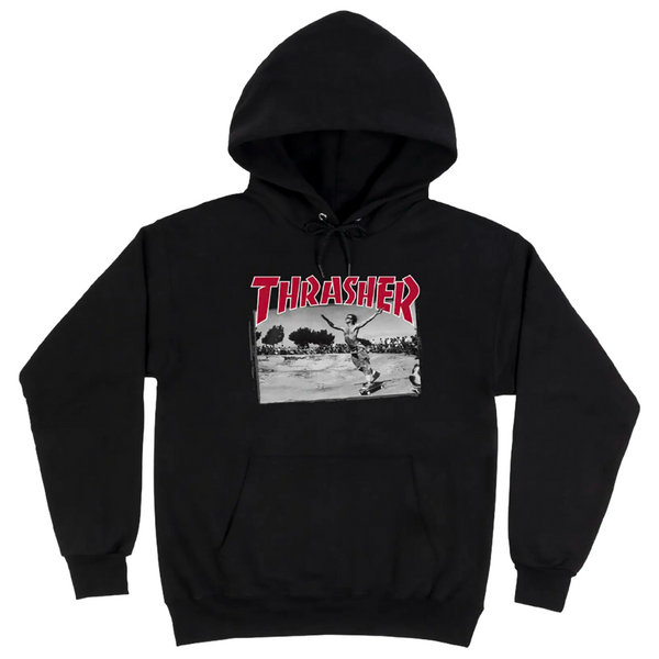 Thrasher hoodie red and black new arrivals