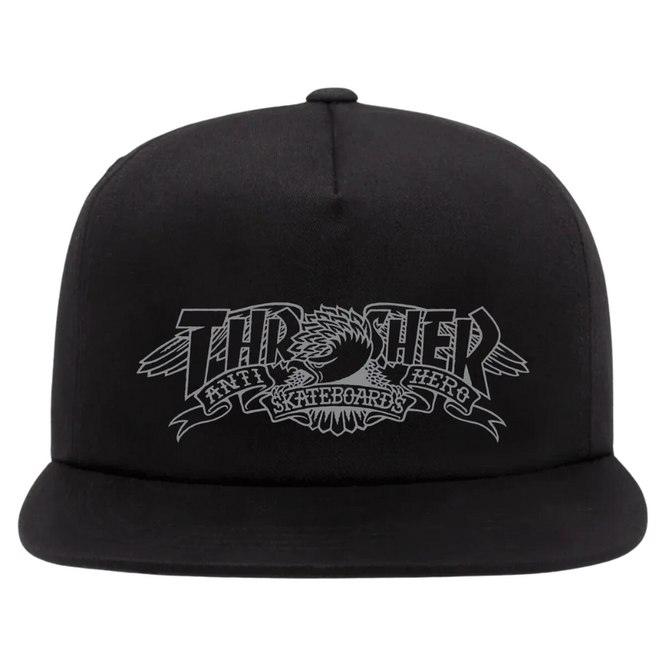 Mag Banner Snapback Black