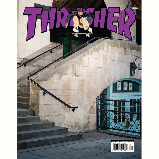 Thrasher Magazine Numéro 527 Juin 2024