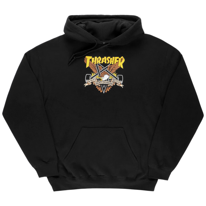 Thrasher x Antihero Eaglegram Hoodie schwarz