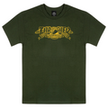 Thrasher X Antihero Mag Banner T-shirt Black