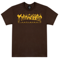 Thrasher x Antihero Pigeon Mag T-shirt Dark Chocolate