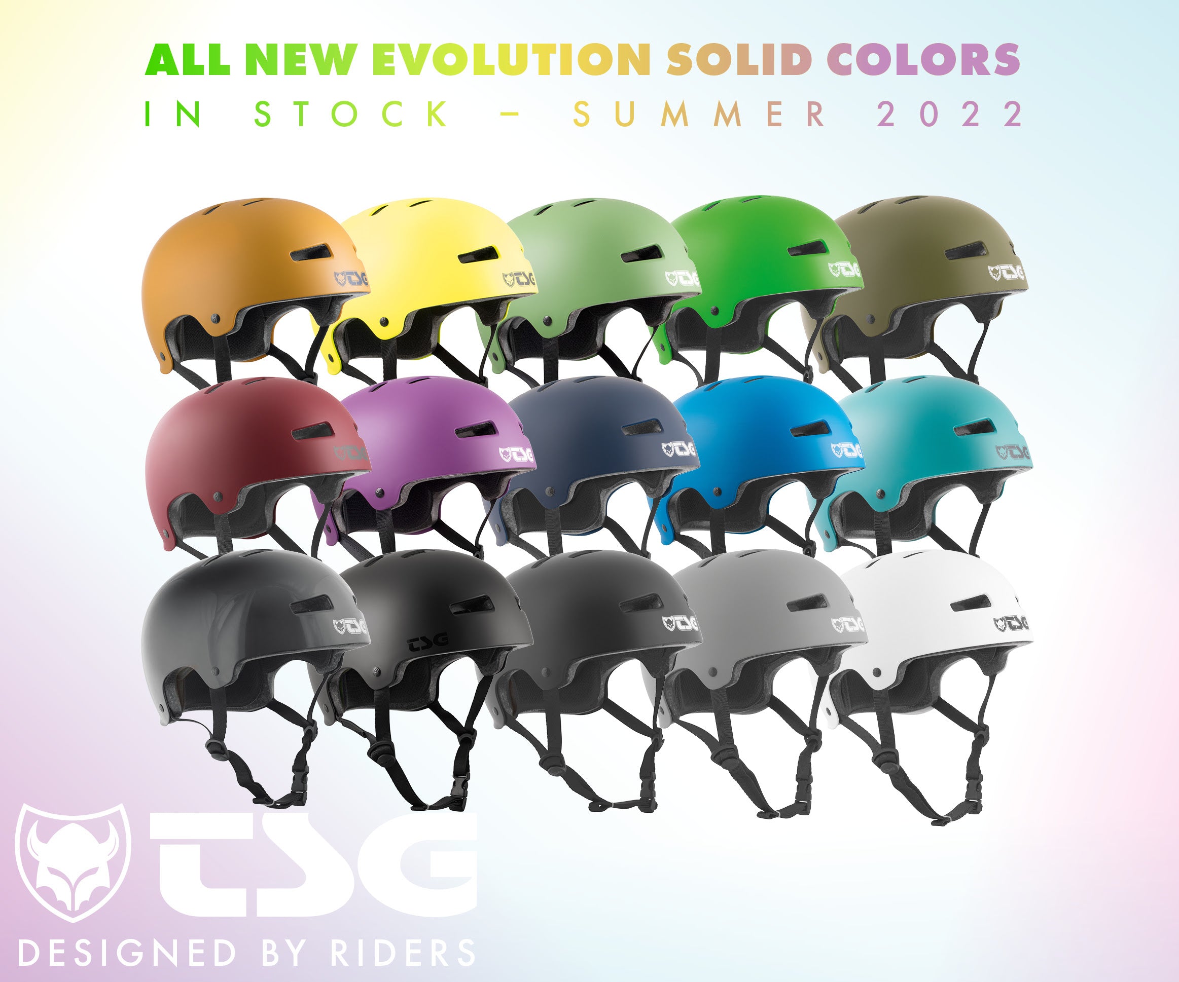 Evolution Solid Colors Satin Blue Helmet