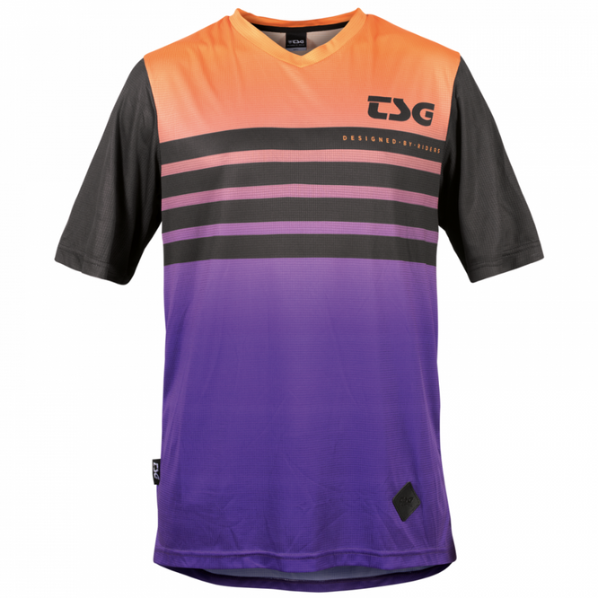 Maillot de vélo Waft Violet/Orange