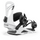 Womens Rosa White 2025 Snowboard Bindings