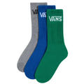 Kids Classic Crew Socks 3-Pack Copen Blue