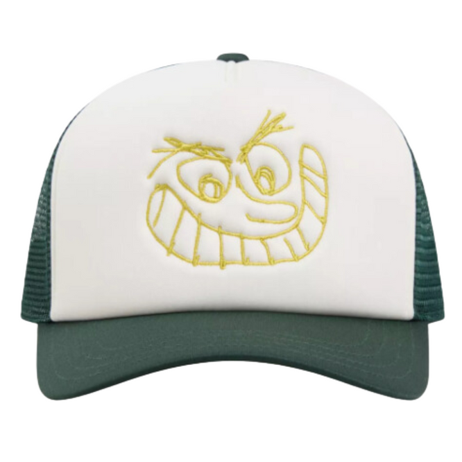 Kids Skate Smile Trucker Cap Scarab