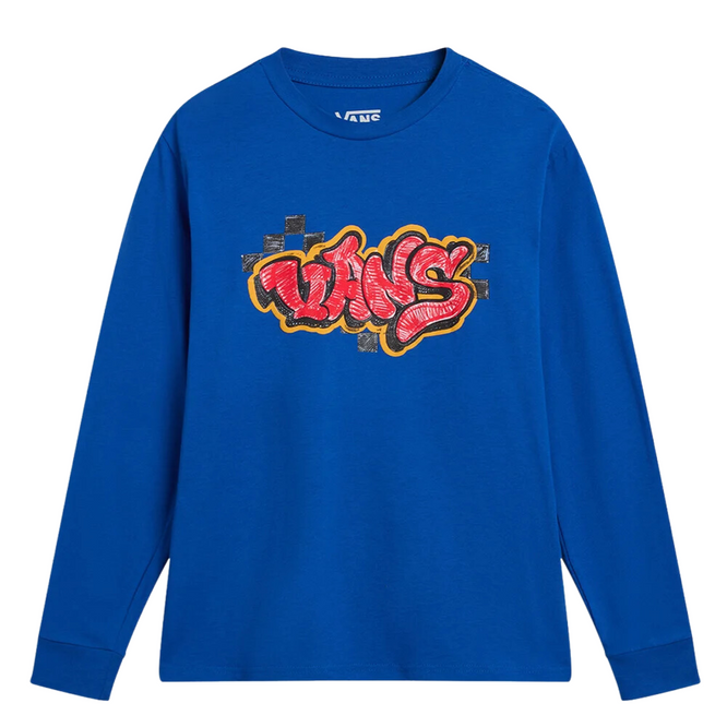 Kids Tagged Longsleeve True Blue