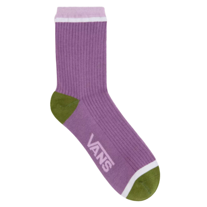 Womens Mile Half Crew Socks Grape Jam