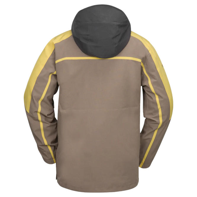 Brighton Pullover Snowboard Jacket Chestnut Brown