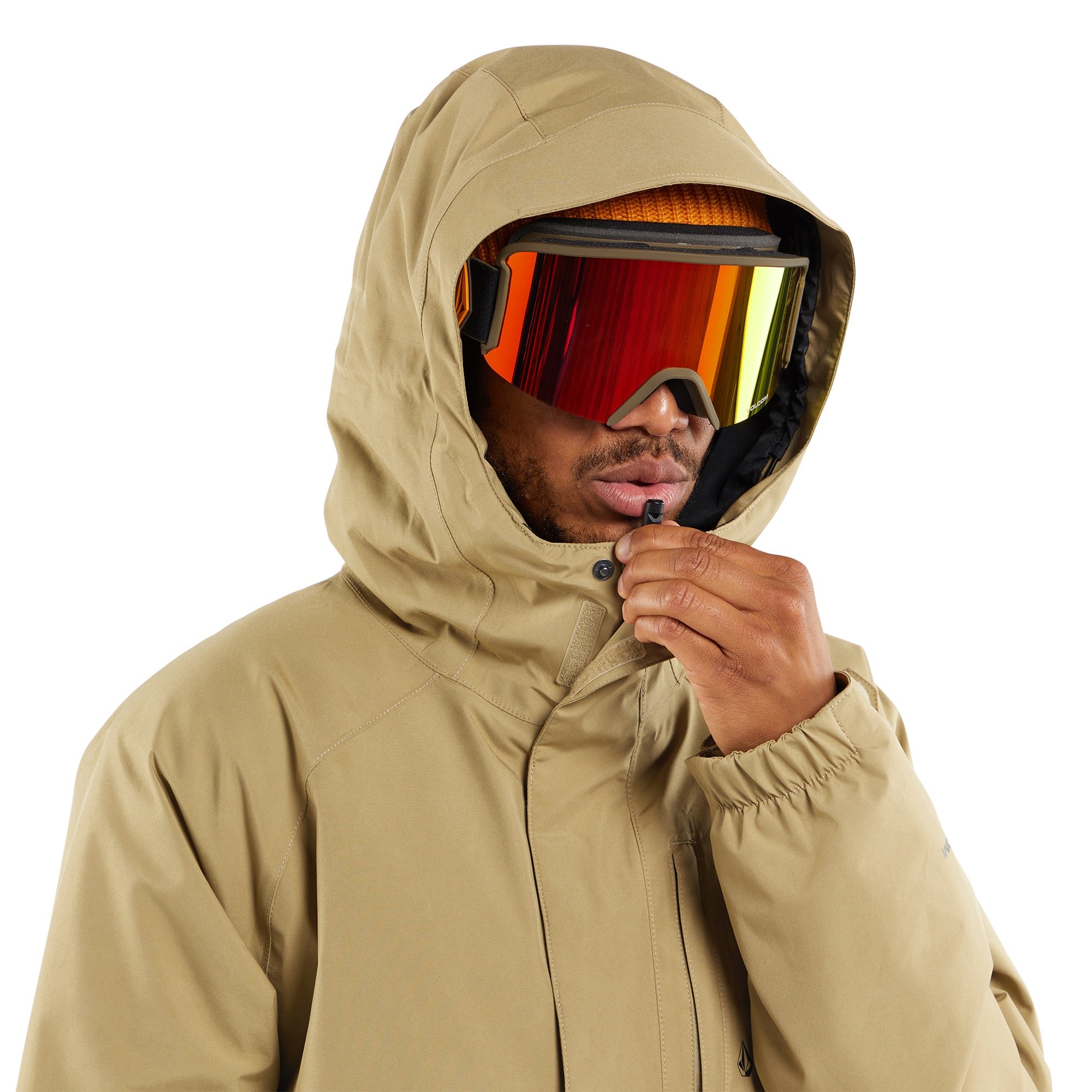 Khaki on sale snowboard jacket