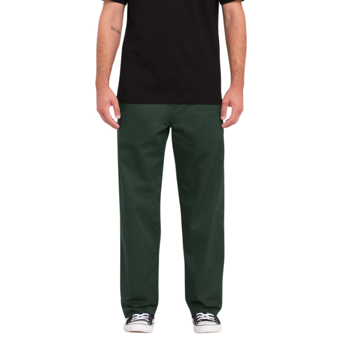 Pantalon chino Frickin Skate Vert forêt foncé