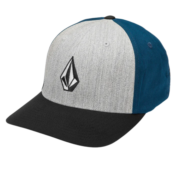 Full Stone Heather Flexfit Cap Deep Blue